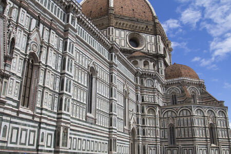 The Duomo in Firenzeの写真素材