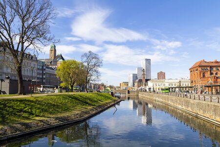 City view of central Malmo, Sweden