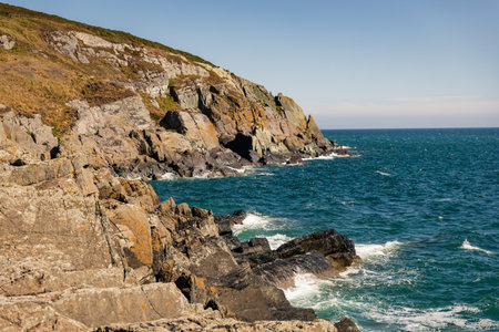 Sunny Day at Clogherhead Walk, Oriel Port, County Louth, Republic of Ireland