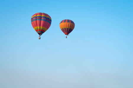 balloon in the skyの写真素材