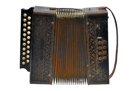vintage accordion の写真素材
