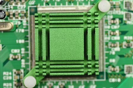 Chip set of computer s main board  の写真素材