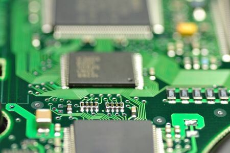 electronic circuit board and components 