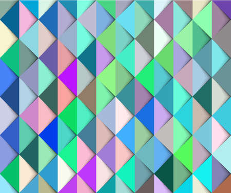Abstract colorful green and blue background with shadows.のイラスト素材