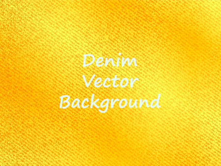 Golden jeans background. Vector illustration.のイラスト素材