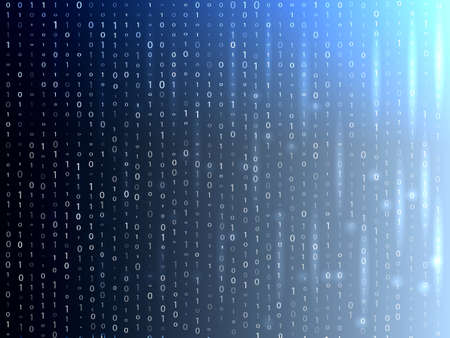 Matrix background. Vector illustration