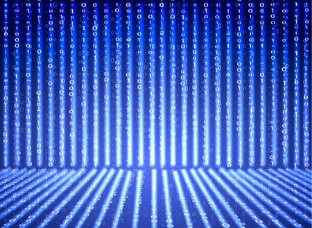 Matrix background. Vector illustration
