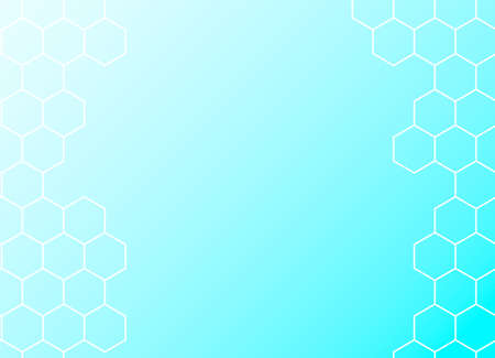 Honeycomb background. Vector stock illustration for poster or banner