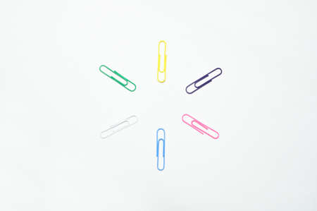 paper clipの写真素材