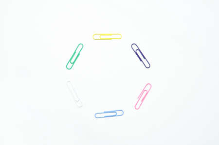 paper clipの写真素材