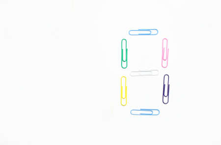 paper clipの写真素材