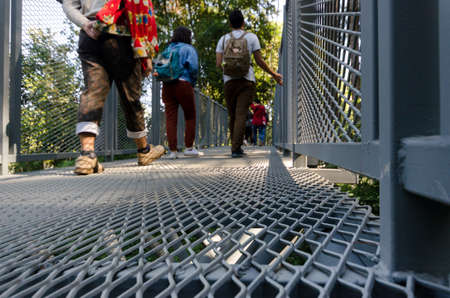 Canopy walks at Queen sirikit botanic garden Chiang Mai, Thailand