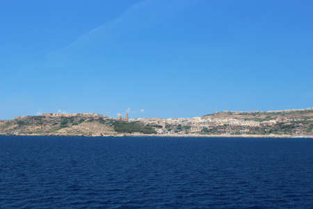 Gozo seafrontの写真素材