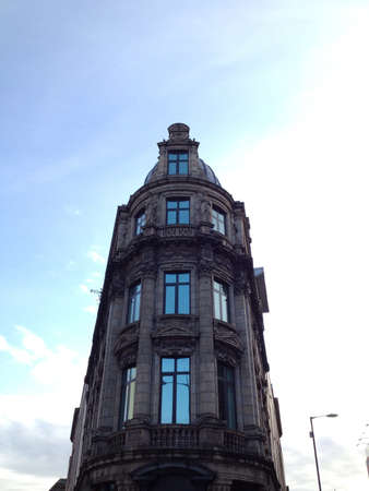 Tall building great architecture statues