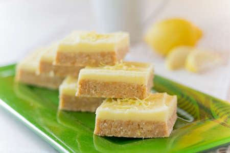 Lemon Square Side Viewの写真素材