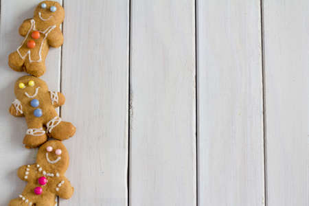 Stack of Gingerbread Menの写真素材