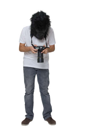 Gorilla manの写真素材