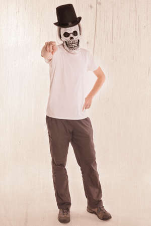 Death faceの写真素材