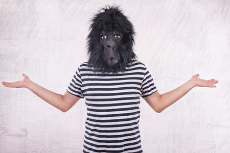 Gorilla manの写真素材