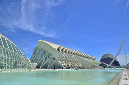 Valencia, Spain - May 09, 2013: The City of Arts and Sciences.のeditorial素材