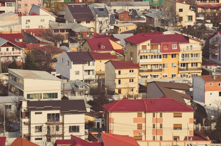 Residential buildingsの写真素材