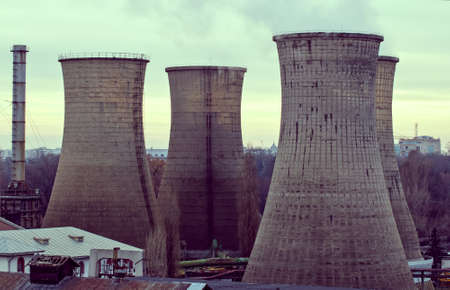 Cooling towersの写真素材