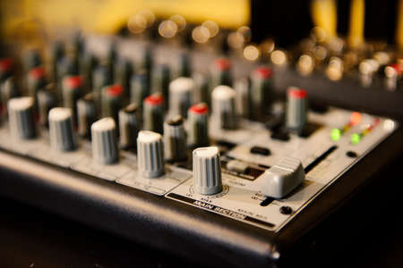 Sound mix board