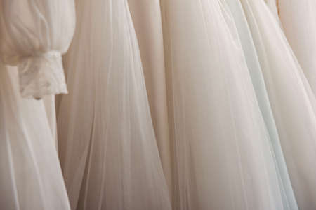 Wedding dresses in detailの写真素材