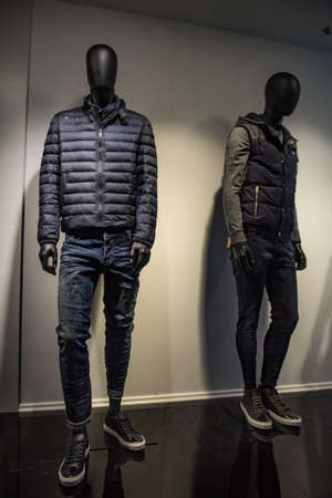 Men fashion storeの写真素材