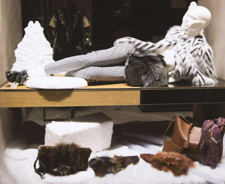 Women clothing storeの写真素材