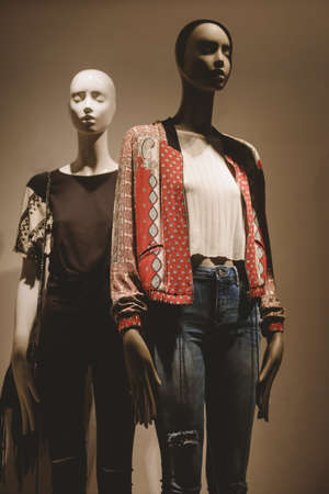 Women clothing storeの写真素材
