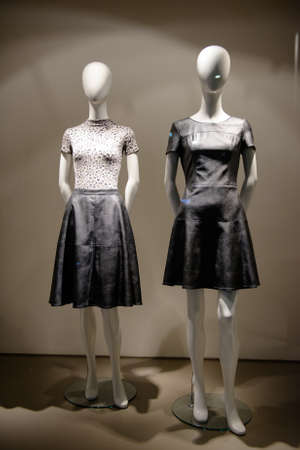 Clothing boutique displayの写真素材