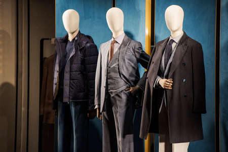 Luxury men clothingの写真素材