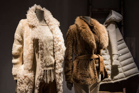 Women clothing store display