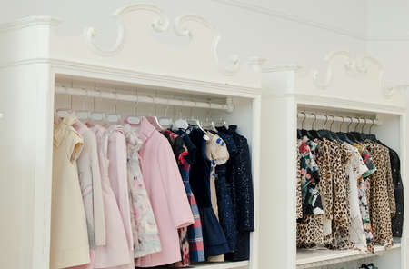 Children clothing storeの写真素材