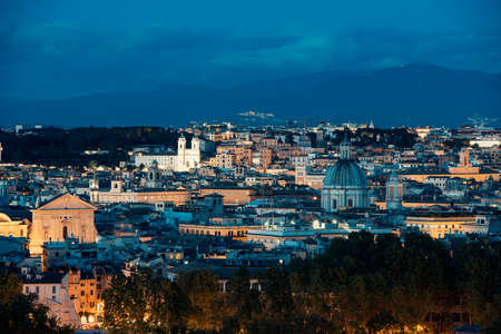 Rome night view