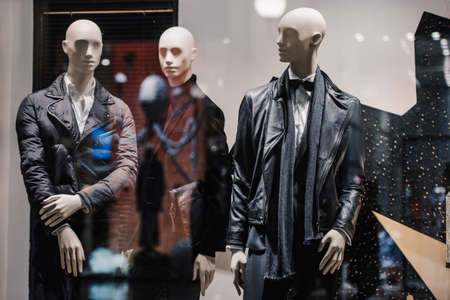 Men clothing storeの写真素材