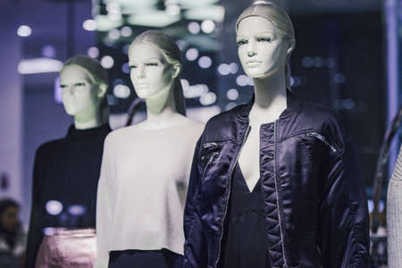 Woman clothing shopの写真素材
