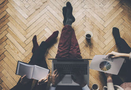 Home working conceptの写真素材