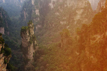 Zhangjiajie Landscape - Scenic and historic Areaの写真素材