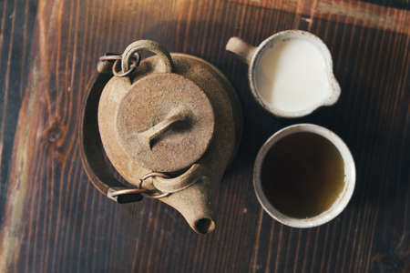 Tea flavor conceptの写真素材