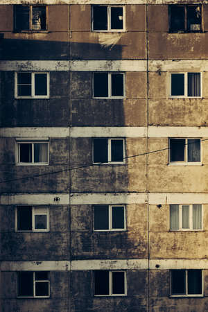 old apartment buildingの写真素材