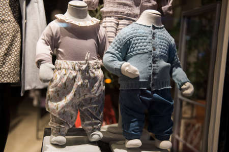 Children clothing storeの写真素材