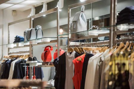 Women elegant clothing boutiqueの写真素材