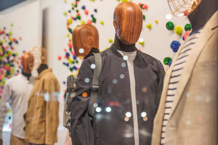 Men clothing boutiqueの写真素材