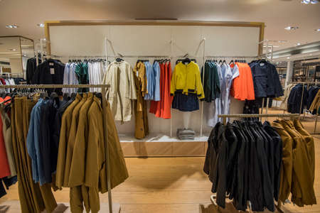 Fashion shopping concept in Parisの写真素材