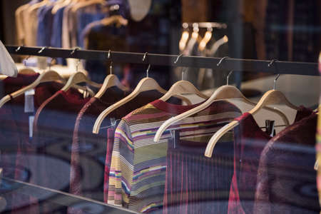 Clothing store in Parisの写真素材