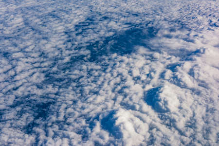 Clouds - from the planeの写真素材