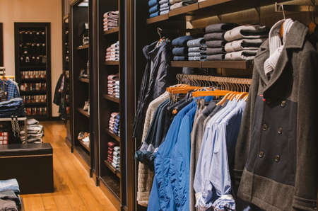Men clothing store