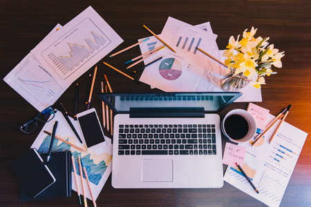 Messy workplace